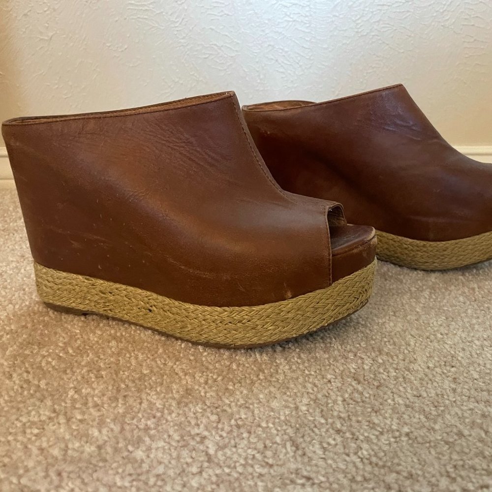 Jeffrey Campbell Handmade Havana Last Wedges